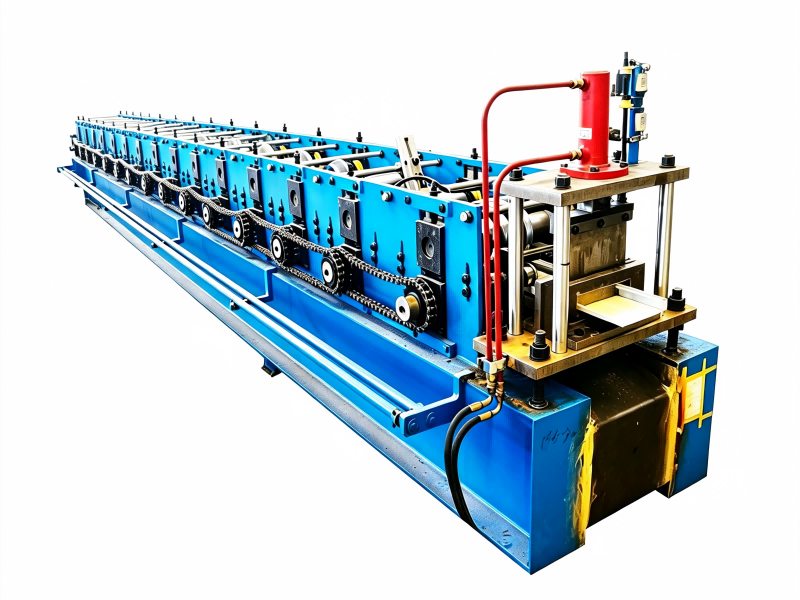 C-shaped gutter roll forming machine reference photograph