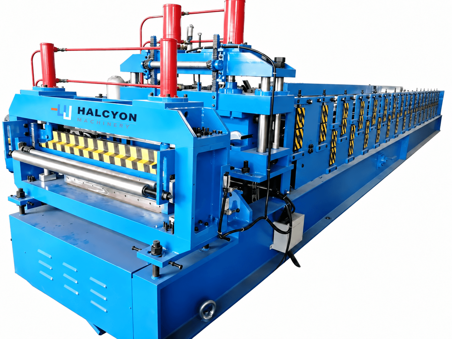 Glazed Tile Roll Forming Machine reference configuration