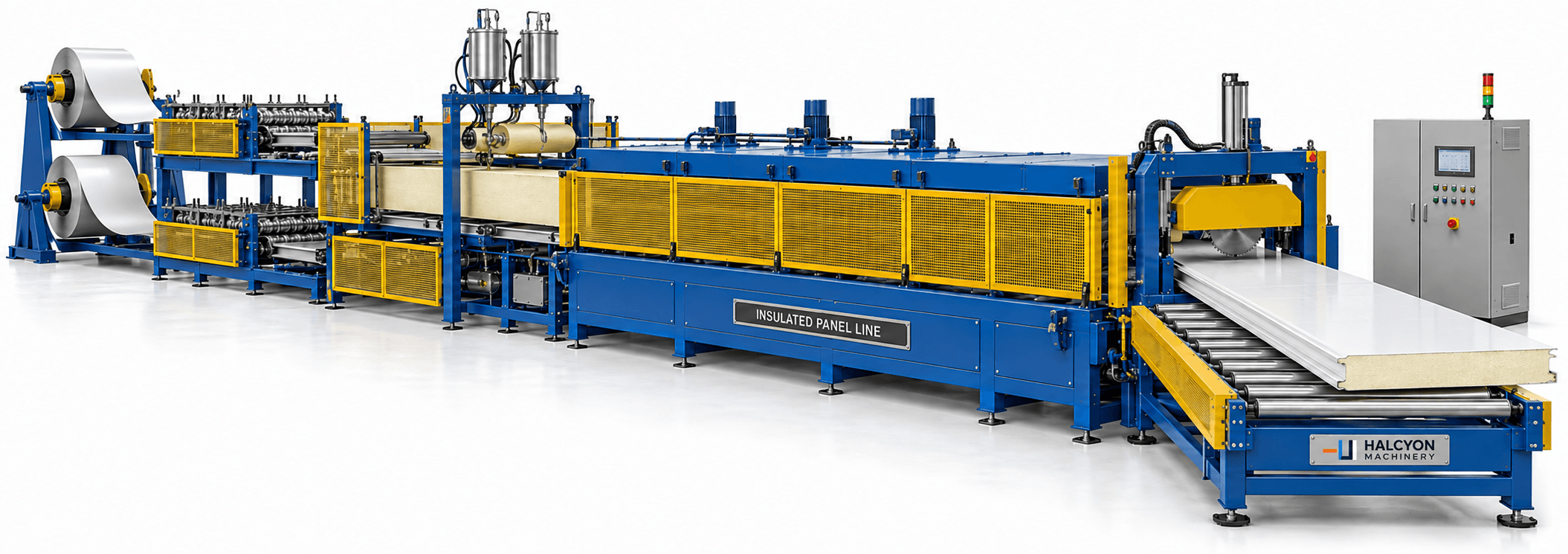 Insulated and Cleanroom Panel Roll Forming Line