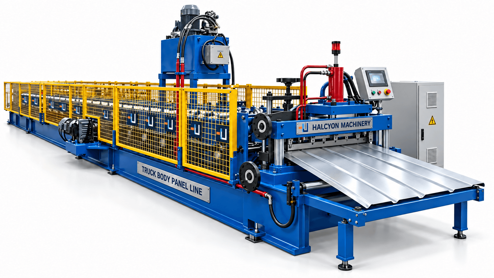 Truck Body Panel Roll Forming Line
