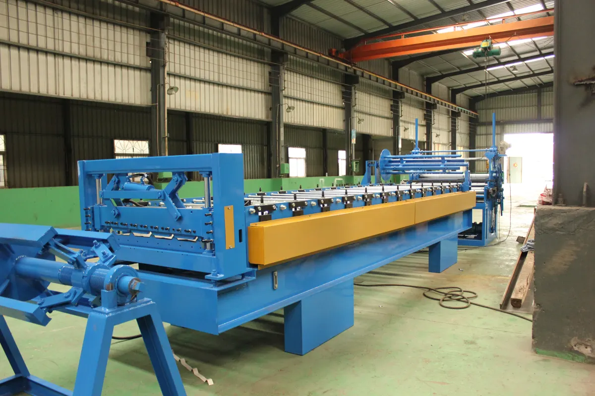 Roll forming line in our Xiamen factory, reference image