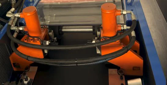 HSL-508P portable standing seam machine – Hydraulic end-notch unit