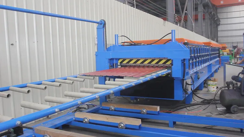 Tile + trapezoidal on one machine